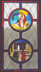Church Stained Glass Restoration St. John Vianney Chapel